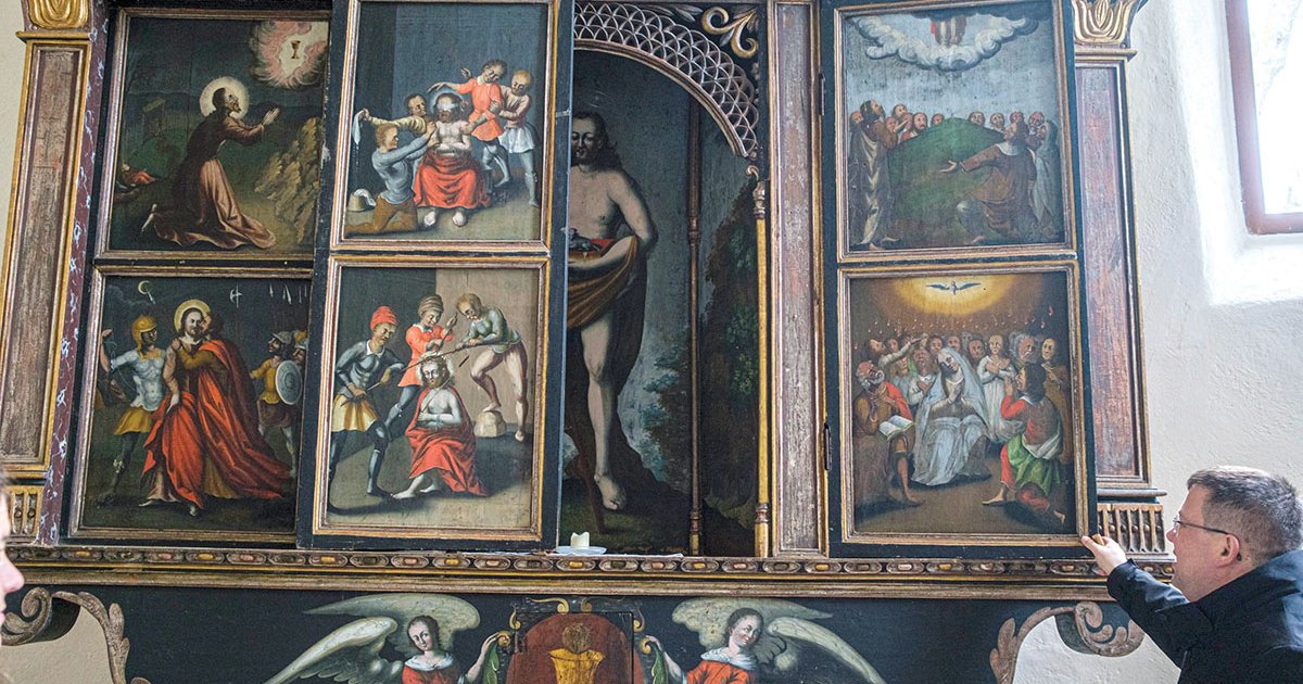 Ritka szárnyas oltár, számos megválaszolatlan kérdés